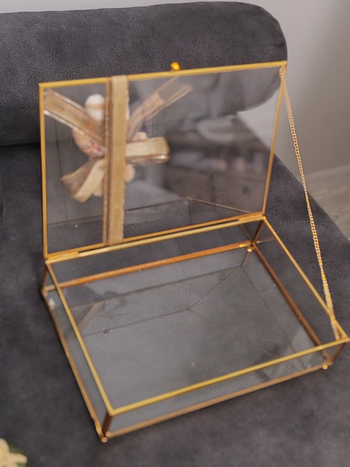 Çikokata kutusu cam nişan, doğum - Görsel 4