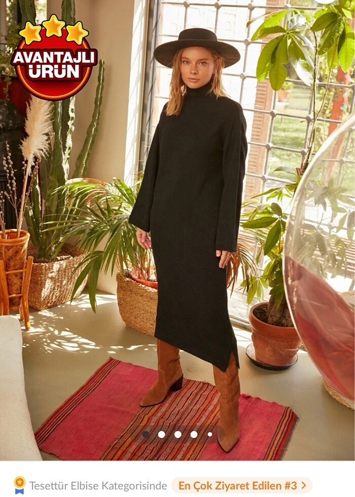 Siyah elbise - Görsel 2