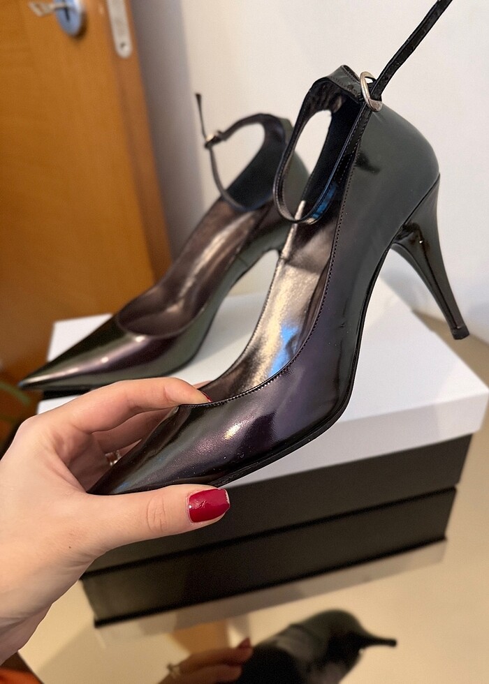 İnci topuklu ayakkabı - Görsel 2