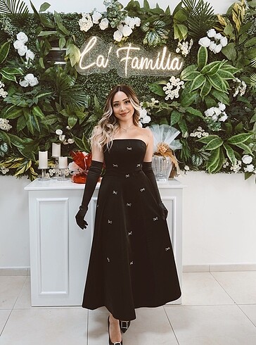 Siyah abiye - Görsel 4