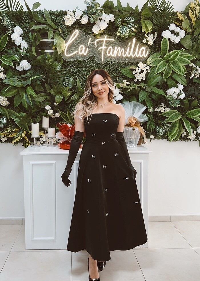 Siyah abiye - Görsel 4