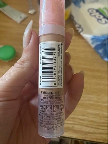 NYX nyx bare with me concealer