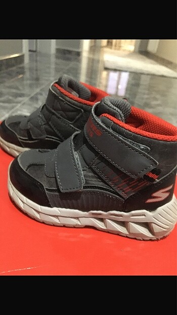 23 Beden siyah Renk Skechers bebek bot(23 Numara)