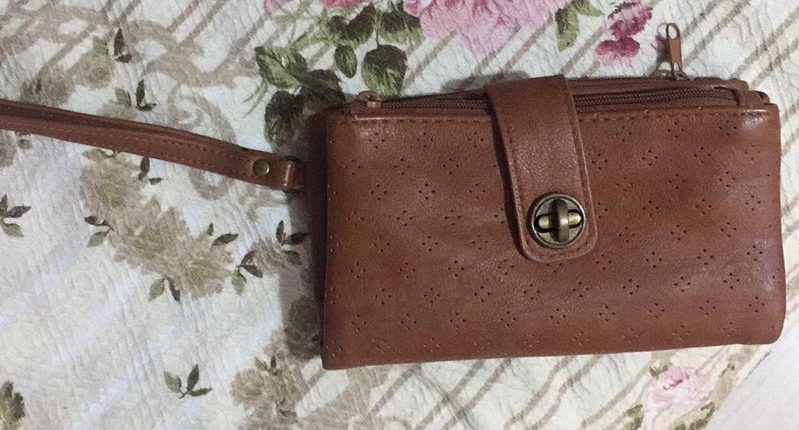 Bershka Taba küçük cüzdan