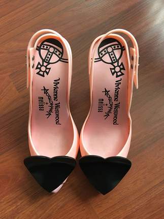 38 Beden pembe Renk Vivienne Westwood Melissa ayakkabı