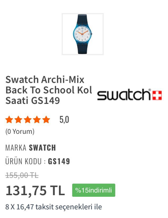 Swatch saat