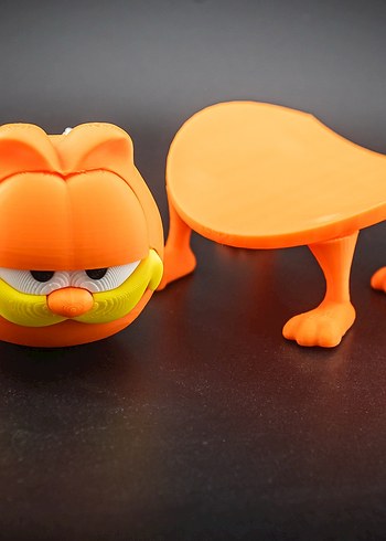 Garfield Temalı Kağıt Havlu Tutucu - Görsel 3