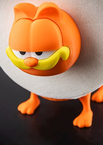 Garfield Temalı Kağıt Havlu Tutucu - Görsel 2