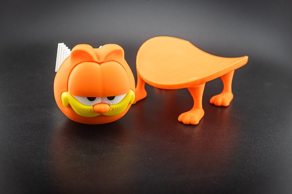 Garfield Temalı Kağıt Havlu Tutucu - Görsel 3