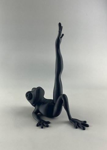 Siyah Kurbağa Telefon Tutucu - Görsel 3