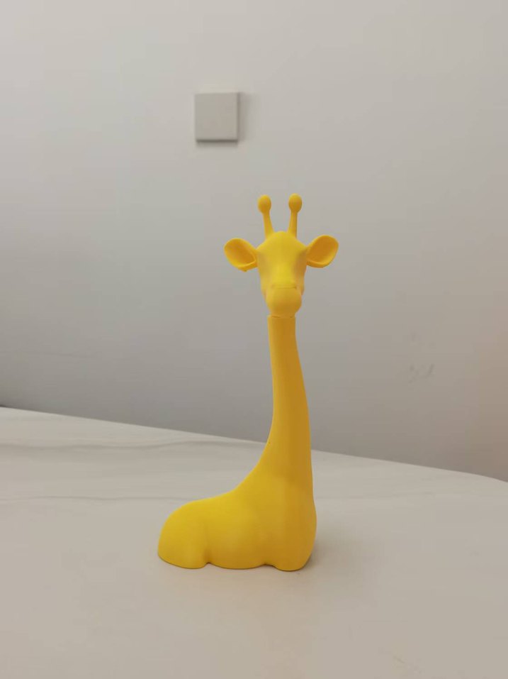 Sarı Zürafa Figürlü Tuvalet Kâğıdı Tutucu - Görsel 2