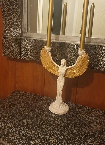 Beden İsis Antik Mısır Tanrıcası Şamdan Biblo