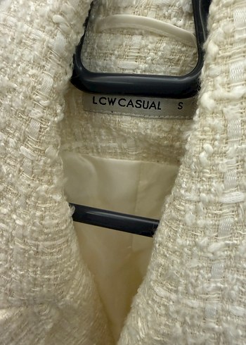 Bej tüvit blazer ceket - Görsel 2