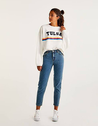 Pull&Bear; mom fit jean