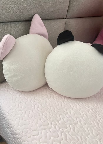 Fisher Price Pembe Panda ve Kedi Peluş Oyuncak