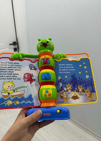Fisher Price Renkli Eğitici Oyuncak Kitap