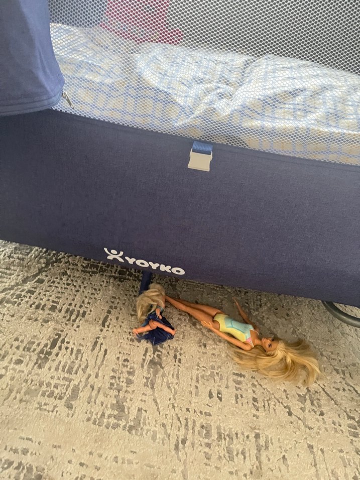 Koyu Mavi Oyun Parkı Beşiği - Görsel 3