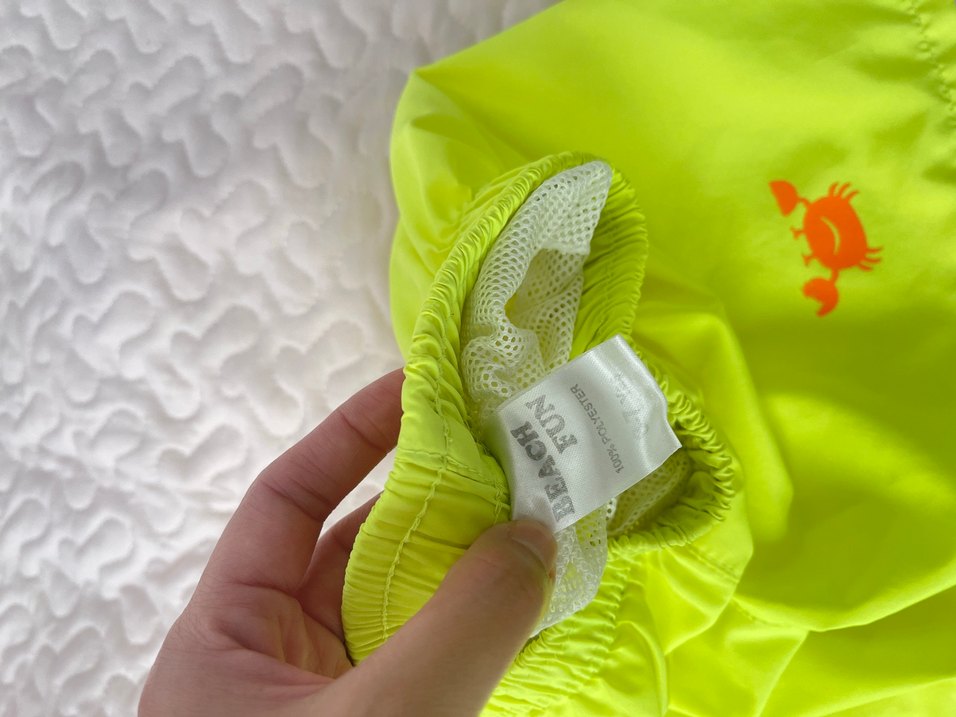 Sarı Erkek Çocuk Deniz Şortu - Görsel 4