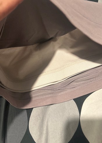 NikeFIT Bej Askılı Lila Spor Sütyeni - Görsel 5