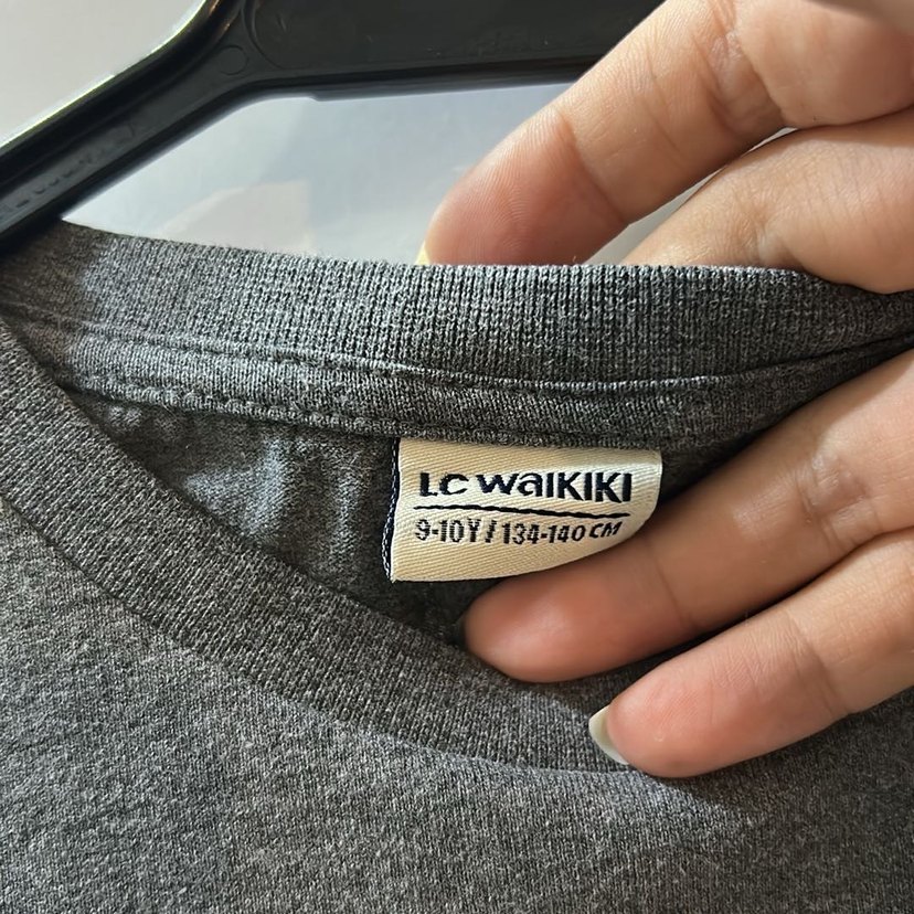 Erkek Çocuk Gri Uzun Kollu Sweatshirt - Görsel 4