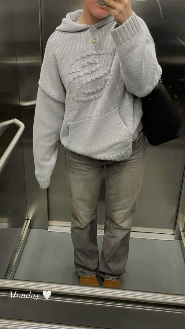 sisterandseekers knit triko üst - Görsel 3