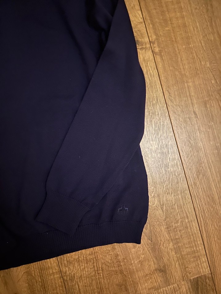 Lacivert Balıkçı Yaka kazak - Görsel 4