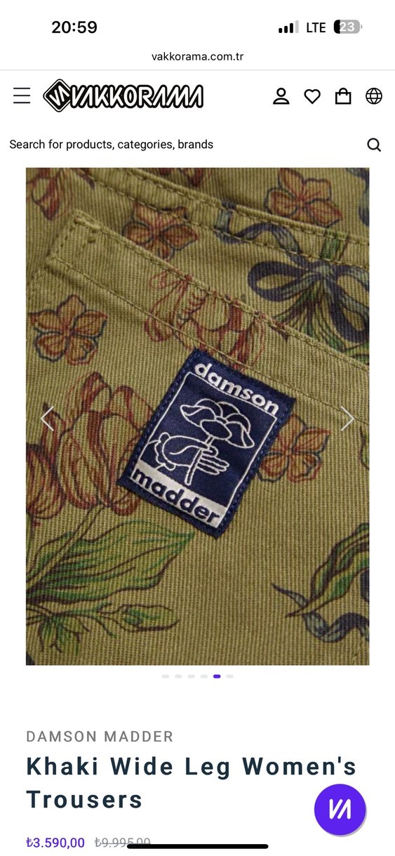 Damson Madder Pantolon - Görsel 4