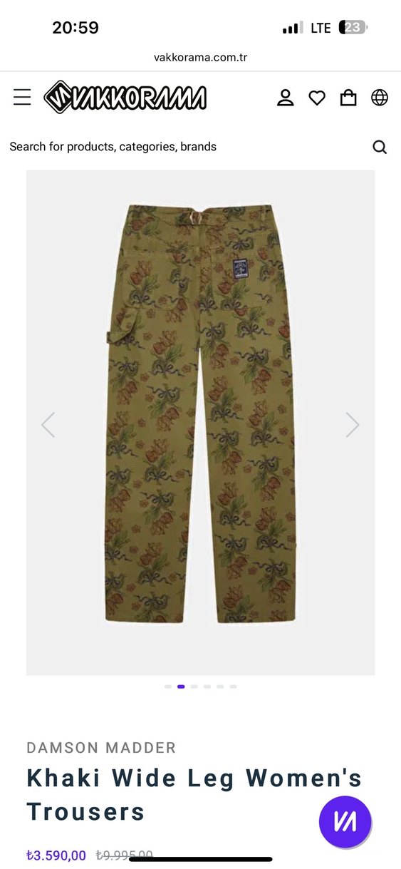 Damson Madder Pantolon - Görsel 3