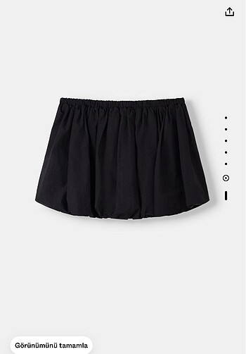 m Beden bershka balon etek