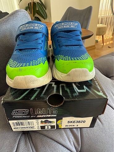 24 Beden Skechers cocuk ayakkabi