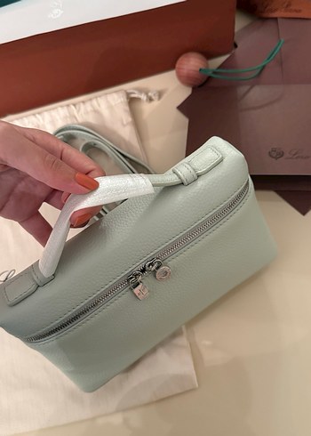 Beden turkuaz Renk Loro Piana Extra Pocket L19 Çanta