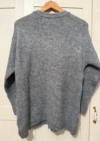 Zara Uzun Triko Hırka - Görsel 7