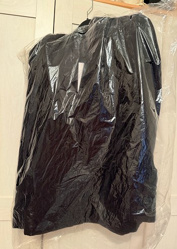 Mango Siyah Kadife Blazer Ceket - Görsel 8