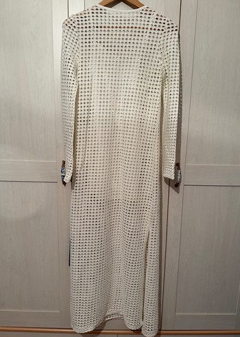 Mango Delikli Koton Elbise - Görsel 5