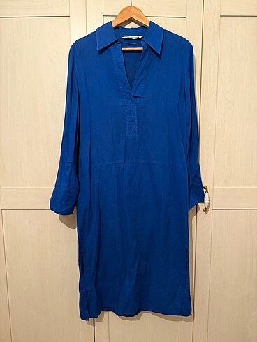xs Beden Zara Keten Tunik Elbise