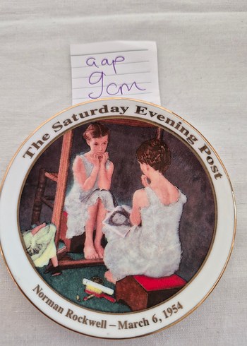 minik porselen vintage tabak - Görsel 2