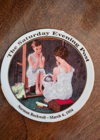 minik porselen vintage tabak - Görsel 5