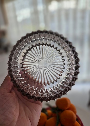 alman kristali kenar kısımları gümüş kaplama - Görsel 8