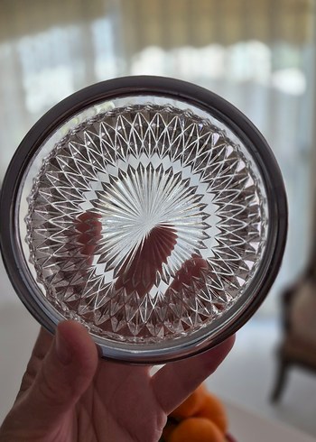 alman kristali kenar kısımları gümüş kaplama - Görsel 6