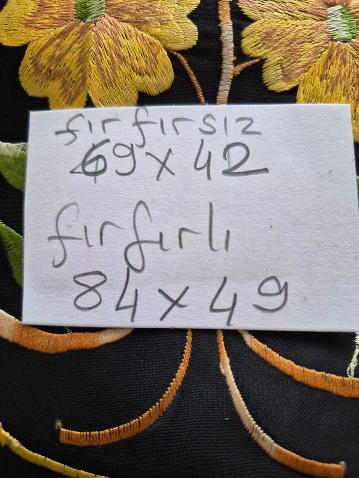 vintage kullanılmamış kırlent - Görsel 4