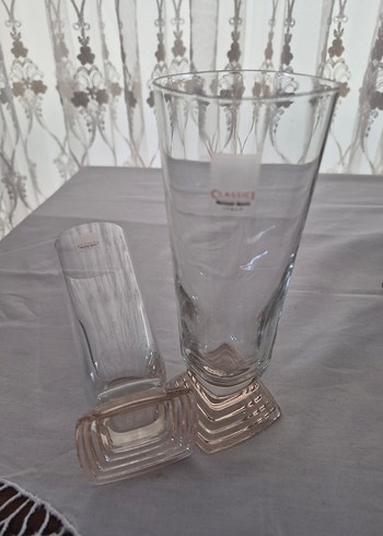 italyan fondaten renkli vintage bardaklar. - Görsel 2