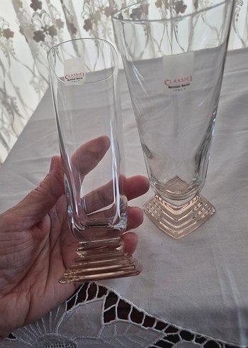 italyan fondaten renkli vintage bardaklar. - Görsel 3