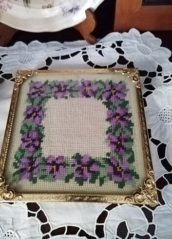 Goblen isleme vintage nihale