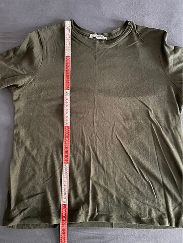 Zara Zara yeşil basic tşhirt