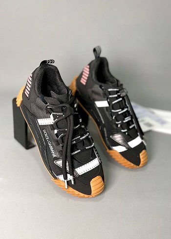 Dolce & Gabbana Siyah Platform Topuklu Spor Ayakkabı