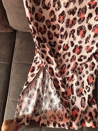 36 Beden Mudo midi leopar elbise