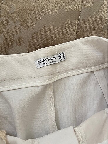 36 Beden beyaz Renk beyaz bol pantalon