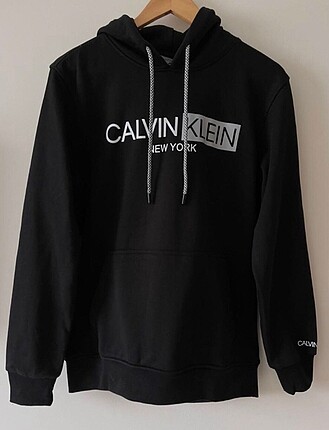 xl Beden siyah Renk Calvin klein kapşonlu sweat