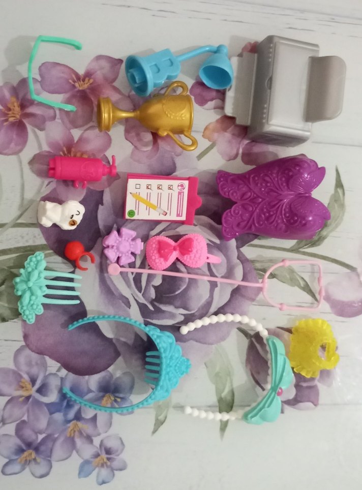 çeşitli Barbie aksesuarları - Görsel 2