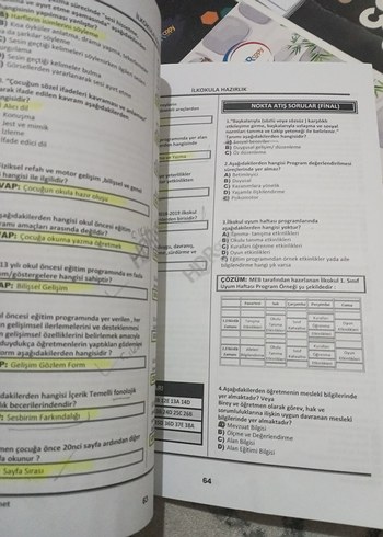 AUZEF çocuk gelişimi güz ve Bahar dönemi kitapları - Görsel 4